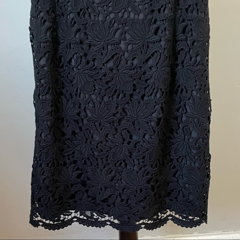 Ann Taylor Scalloped Lace Dress - Gem Ann Taylor Scalloped Lace Dress - Gem